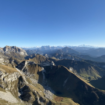 Chateau et Dent Oche Parapente 102019
