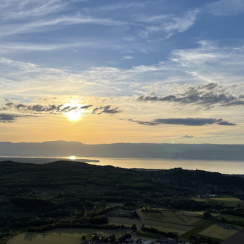 Vol Orcier Coucher du Soleil 062021